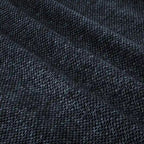 Divano sezionale modulare a L in ciniglia blu, 2 posti, 2 pezzi