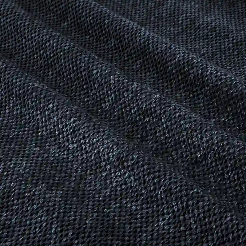 Divano sezionale modulare a L in ciniglia blu, 2 posti, 2 pezzi