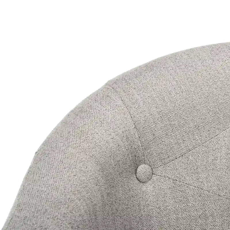 Sedia da Ufficio Girevole Regolabile Trapuntata – Blu Navy e Cromo, 1 Persona