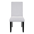 Set da tavolo da pranzo rotondo grigio e nero/beige e nero, 5 pezzi, 4 posti