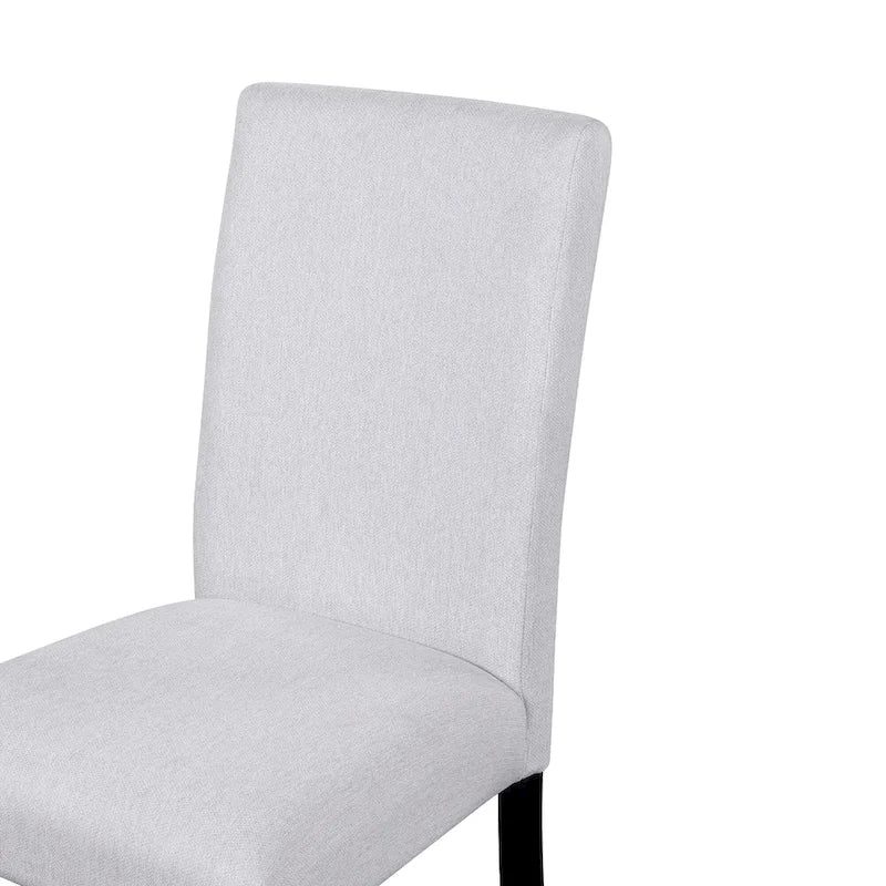 Set da tavolo da pranzo rotondo grigio e nero/beige e nero, 5 pezzi, 4 posti