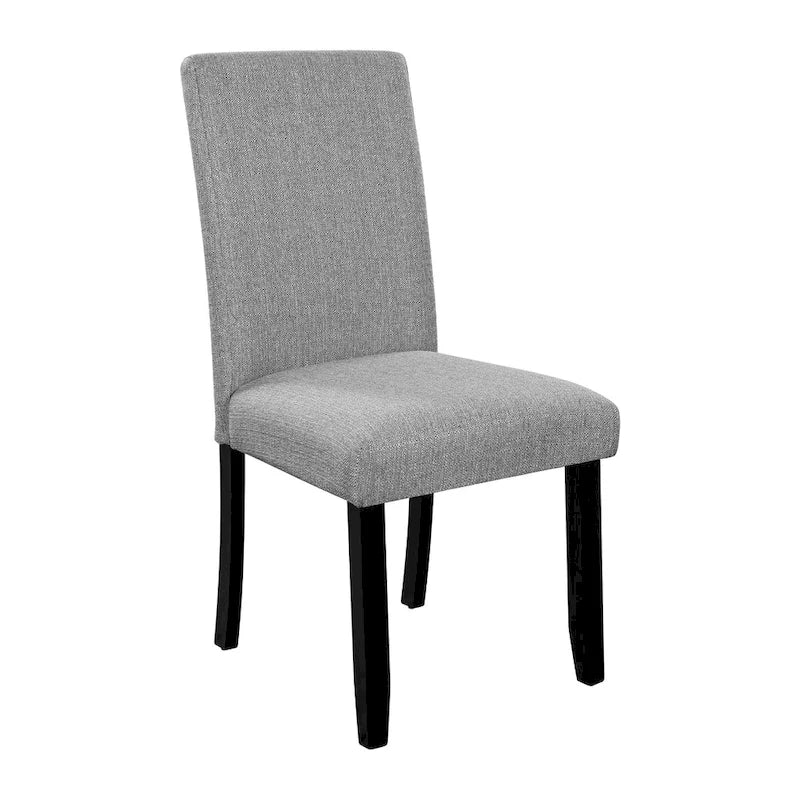 Set da tavolo da pranzo rotondo grigio e nero/beige e nero, 5 pezzi, 4 posti