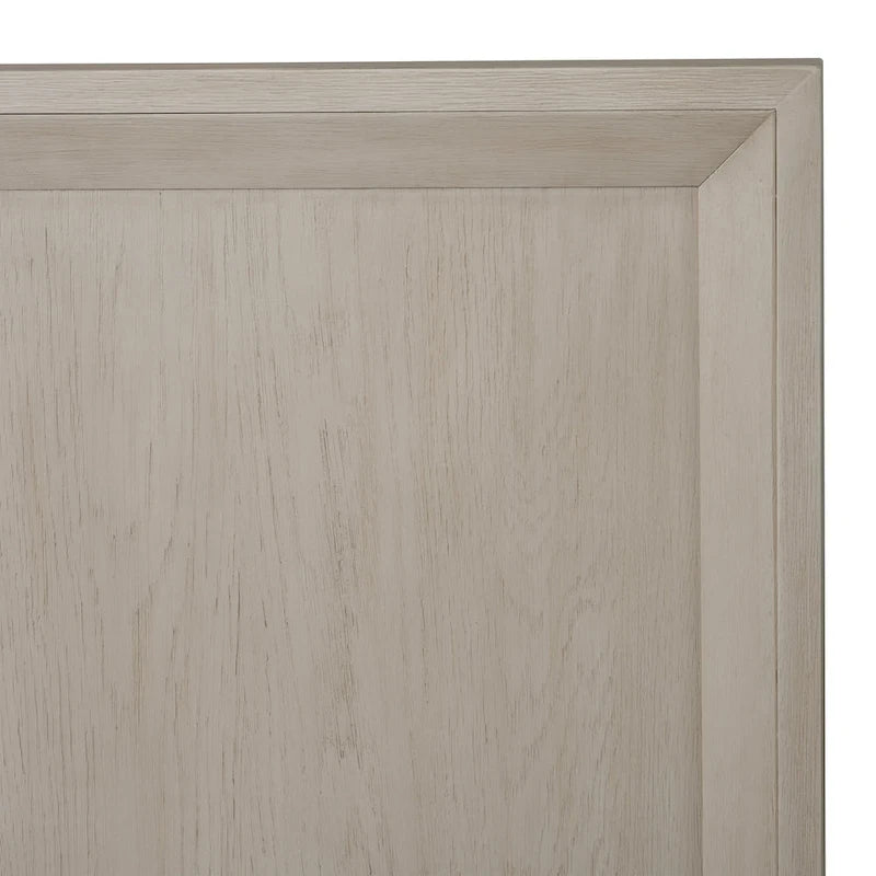 Letto a pannelli moderno, Rovere naturale/Espresso, Queen/King, 2 posti letto