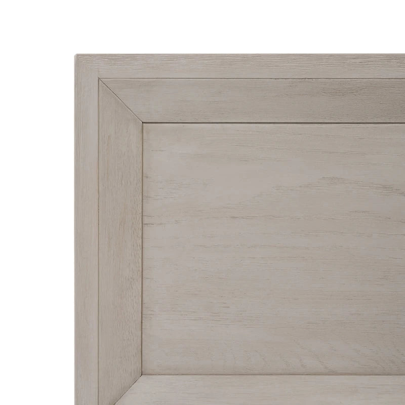 Letto a pannelli moderno, Rovere naturale/Espresso, Queen/King, 2 posti letto