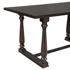 Set da pranzo retrò Espresso da 6 pezzi – Tavolo, 4 sedie e panca (6 posti)