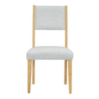 Set da pranzo allungabile in stile rustico/espresso da 9 pezzi, 8 sedie imbottite, posti a sedere per 8 persone