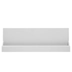 Bianco / Grigio / Nero, Scrivania a 2 Cassetti con Alzata, 1 Persona