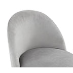 Set tavolo da pranzo in finto marmo nero, stile moderno, 7 posti
