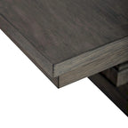 Tavolo da pranzo Havana Brown Trestle, otto posti a sedere
